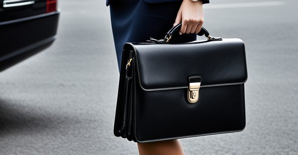 Porte-documents pour femme : élégance et savoir-faire emblématique