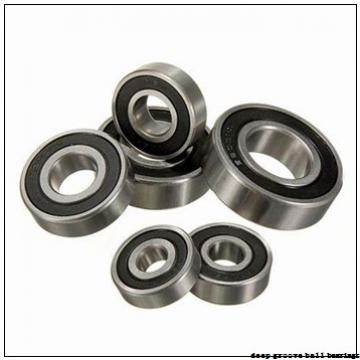 1.984 mm x 6.35 mm x 2.38 mm  SKF D/W R1-4 R deep groove ball bearings
