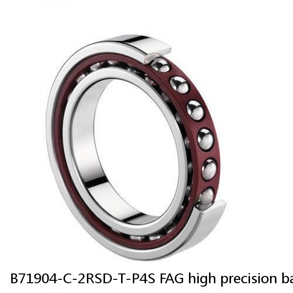 B71904-C-2RSD-T-P4S FAG high precision ball bearings