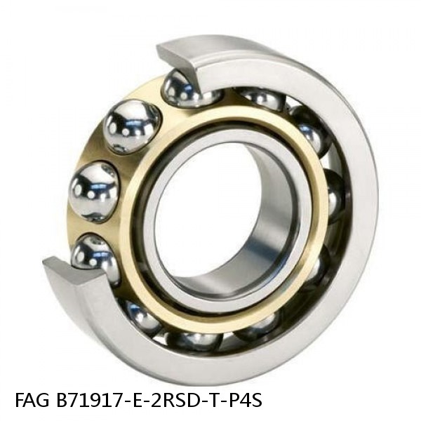 B71917-E-2RSD-T-P4S FAG high precision ball bearings