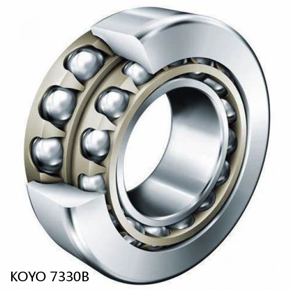 7330B KOYO Single-row, matched pair angular contact ball bearings #1 small image
