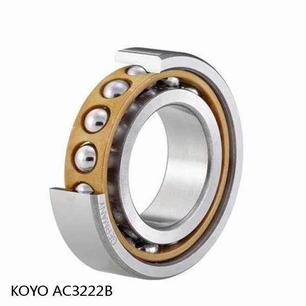 AC3222B KOYO Single-row, matched pair angular contact ball bearings #1 small image