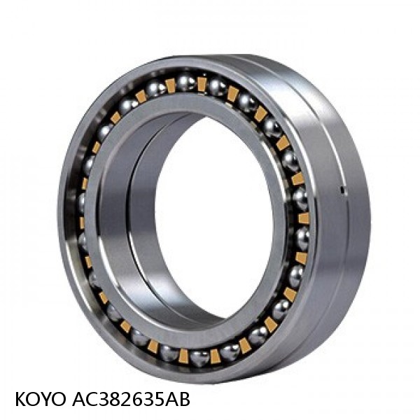 AC382635AB KOYO Single-row, matched pair angular contact ball bearings #1 small image
