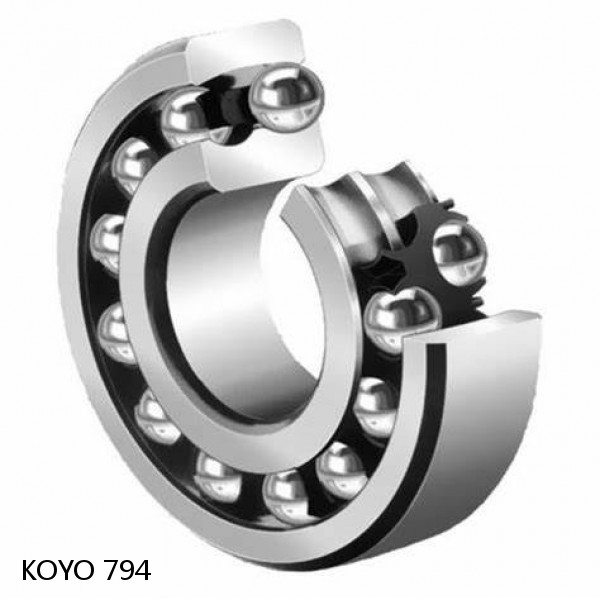 794 KOYO Single-row, matched pair angular contact ball bearings