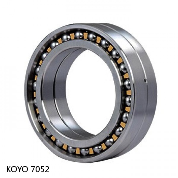 7052 KOYO Single-row, matched pair angular contact ball bearings #1 small image