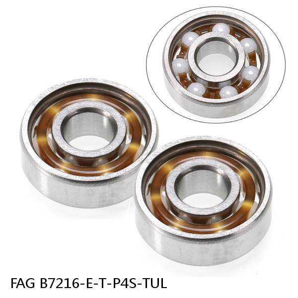 B7216-E-T-P4S-TUL FAG high precision ball bearings #1 small image