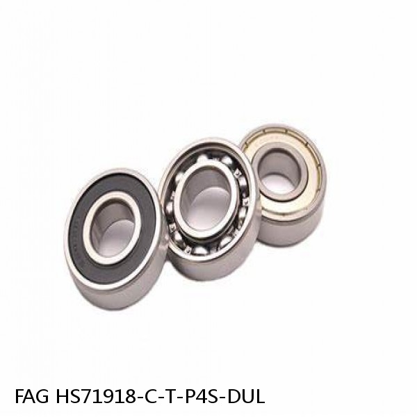 HS71918-C-T-P4S-DUL FAG precision ball bearings #1 small image