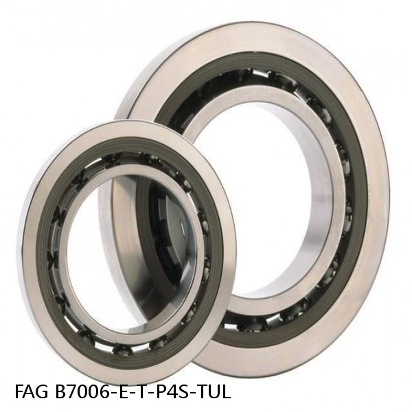 B7006-E-T-P4S-TUL FAG high precision bearings #1 small image