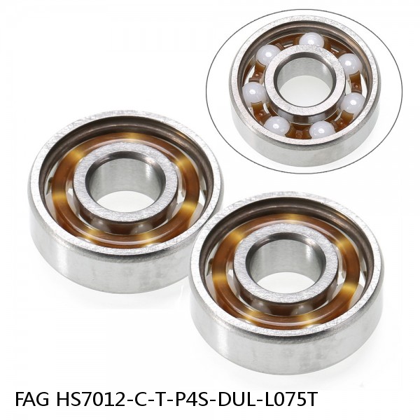 HS7012-C-T-P4S-DUL-L075T FAG precision ball bearings
