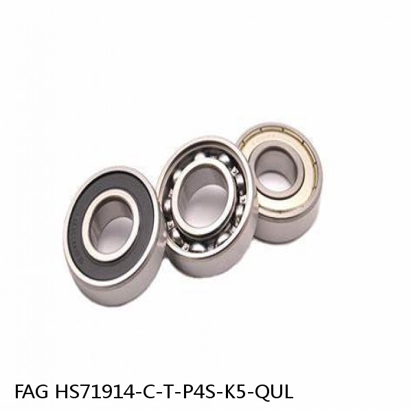 HS71914-C-T-P4S-K5-QUL FAG high precision bearings #1 small image