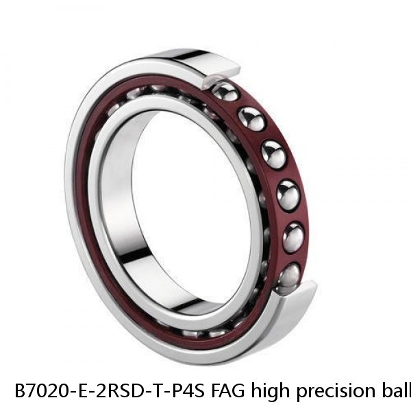 B7020-E-2RSD-T-P4S FAG high precision ball bearings #1 small image