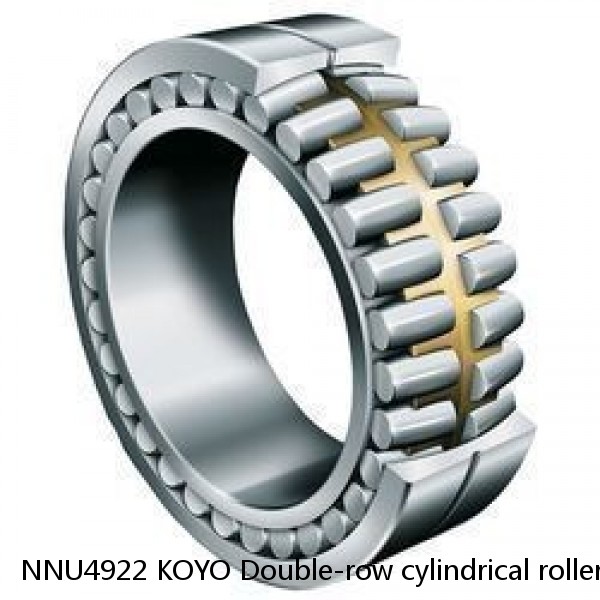 NNU4922 KOYO Double-row cylindrical roller bearings #1 image