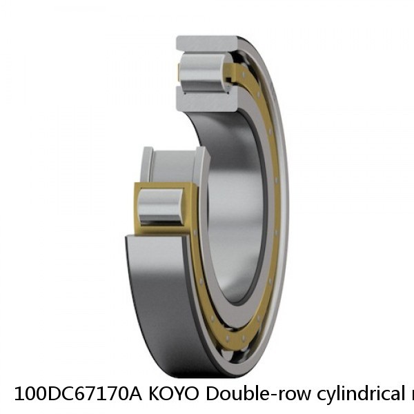 100DC67170A KOYO Double-row cylindrical roller bearings #1 image
