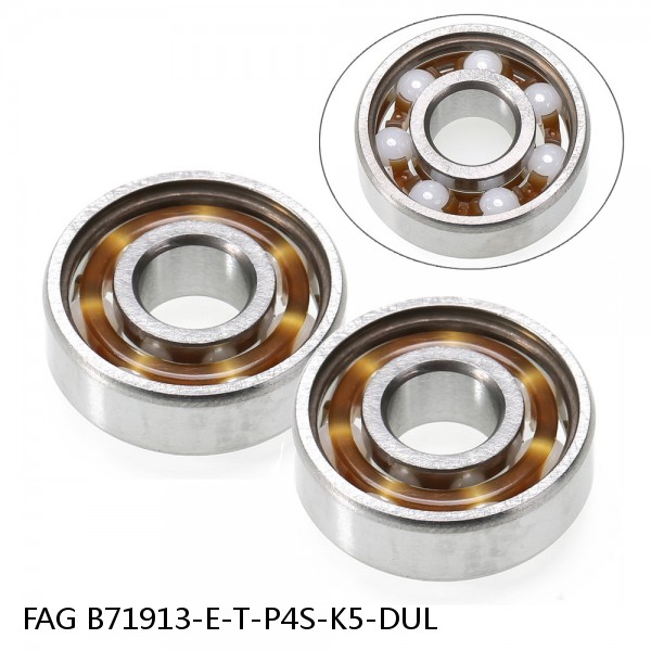 B71913-E-T-P4S-K5-DUL FAG precision ball bearings #1 image