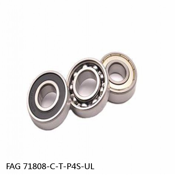 71808-C-T-P4S-UL FAG precision ball bearings #1 image