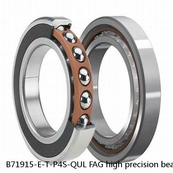 B71915-E-T-P4S-QUL FAG high precision bearings #1 image