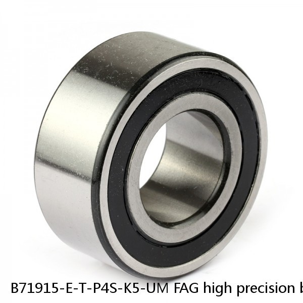B71915-E-T-P4S-K5-UM FAG high precision ball bearings #1 image