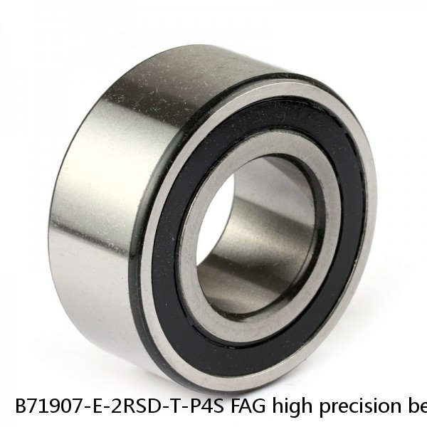 B71907-E-2RSD-T-P4S FAG high precision bearings #1 image