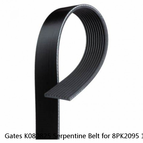 Gates K080825 Serpentine Belt for 8PK2095 1842467C1 H238831 208073 204564 sf #1 image