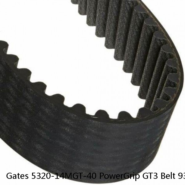 Gates 5320-14MGT-40 PowerGrip GT3 Belt 93560190 5320mm length 14mm pitch 40mm #1 image